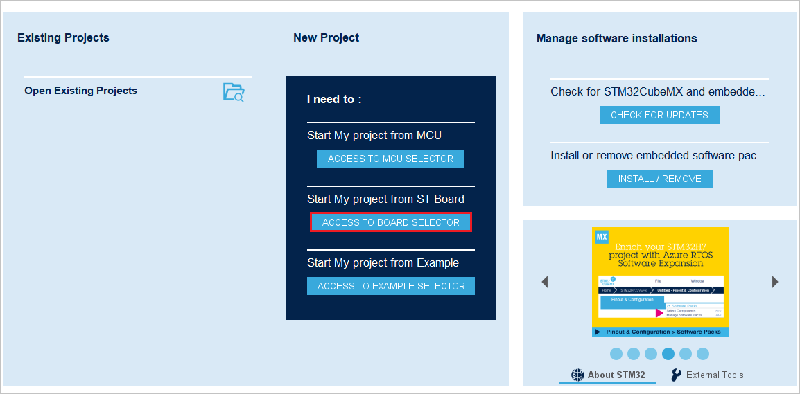 Start project