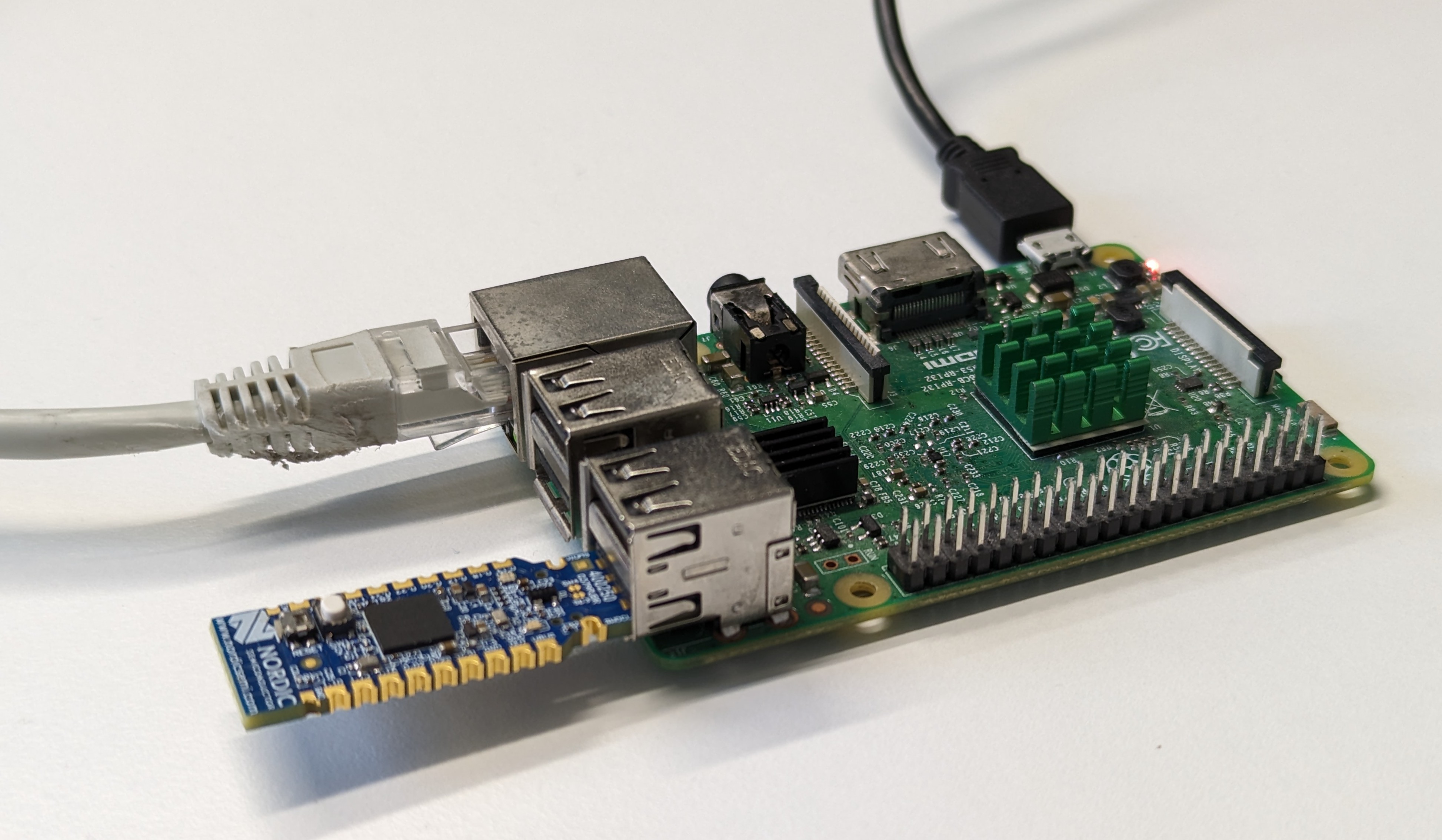 RPi with nRF52840 RPi with nRF52840