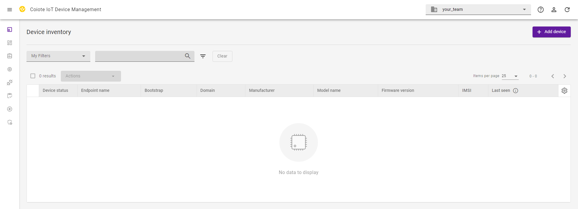 Device Inventory