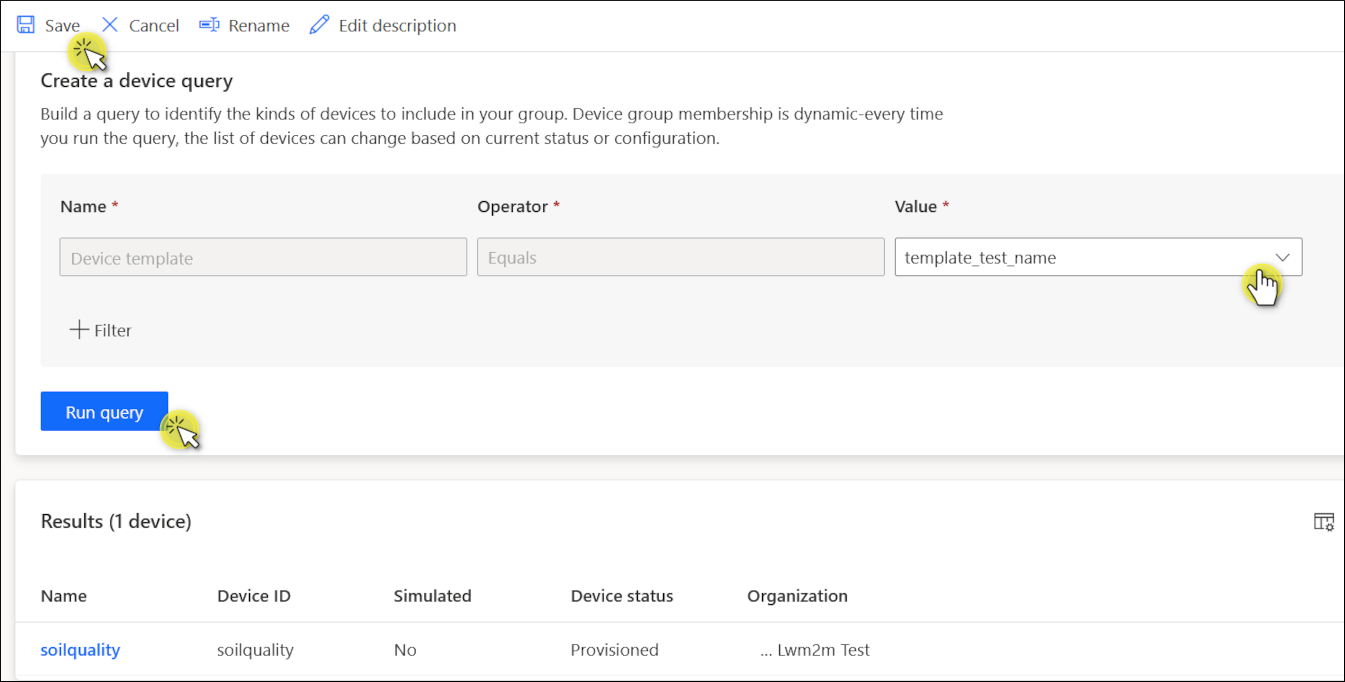 Run a device query