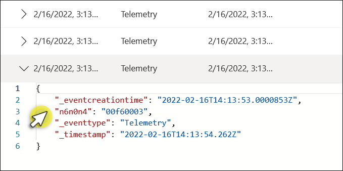 Raw data