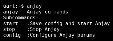 Anjay commands